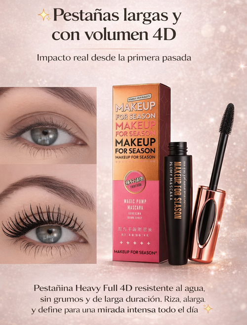 PESTAÑINA MAKEUP FOR SEASON COREANA