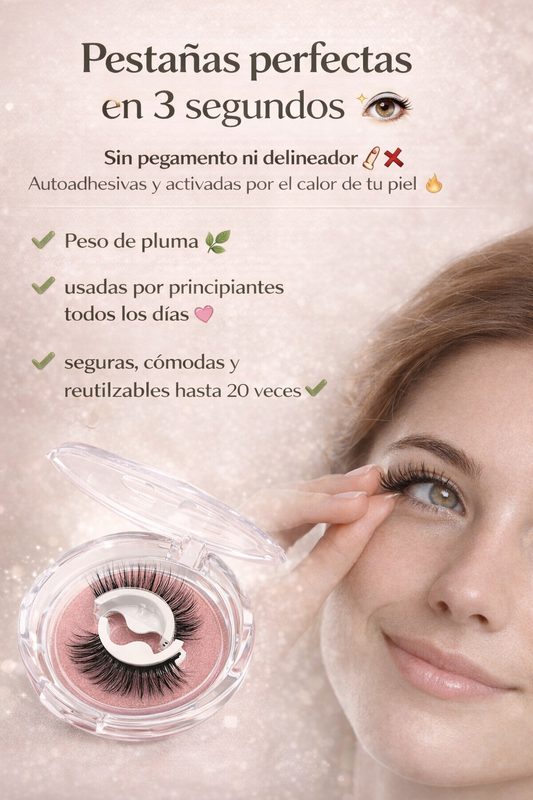 PESTAÑAS AUTOADHESIVAS X 1