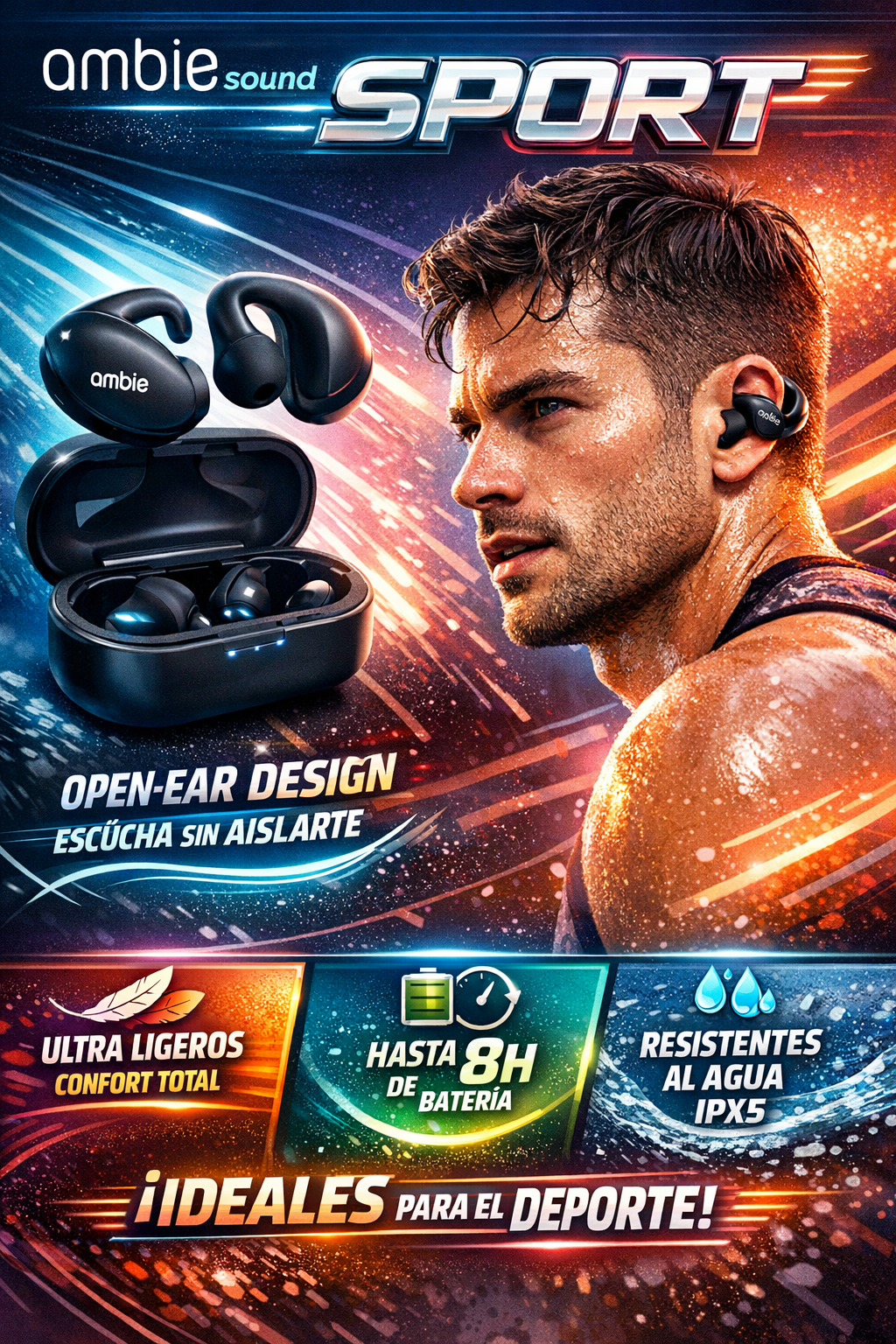 AUDIFONOS AMBIE SOUND DEPORTIVOS